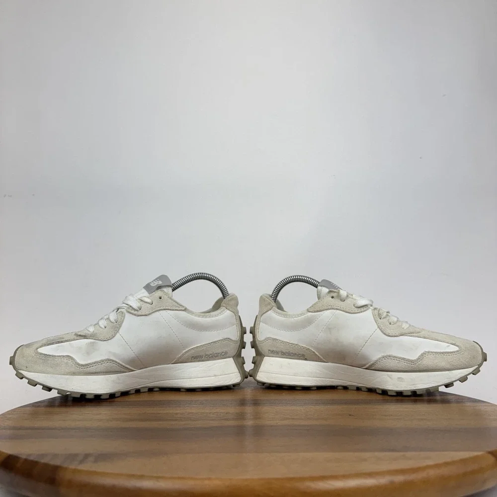 Womens New Balance 327 White Athletic Comfort Training Sneakers Shoes Size 7.5 M - Picture 5 of 8